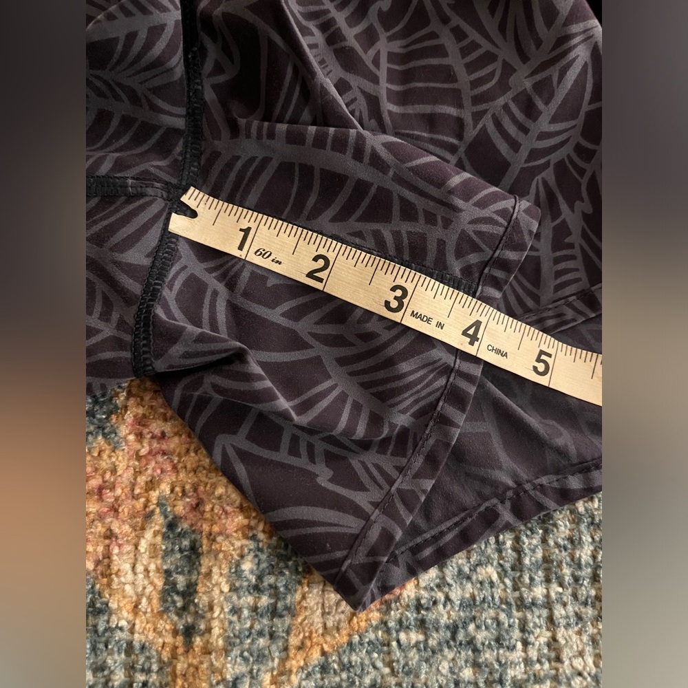 Lululemon Tracker Short II Pretty Palm Cadet Greyvy / Cadet Blue - Picture 6 of 7